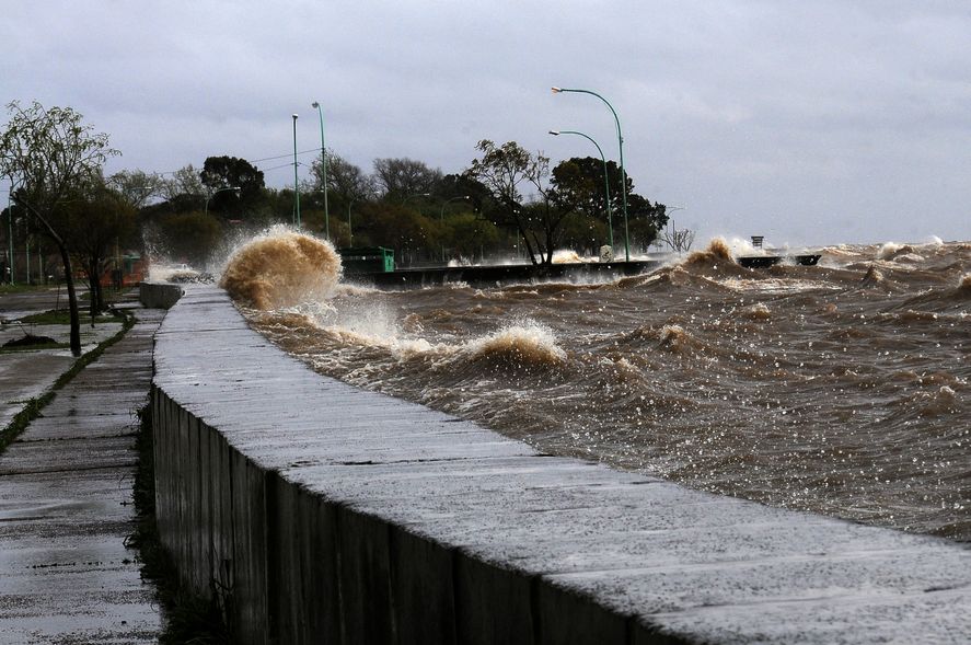 Alerta por una nueva crecida del Río de la Plata y la costa bonaerense