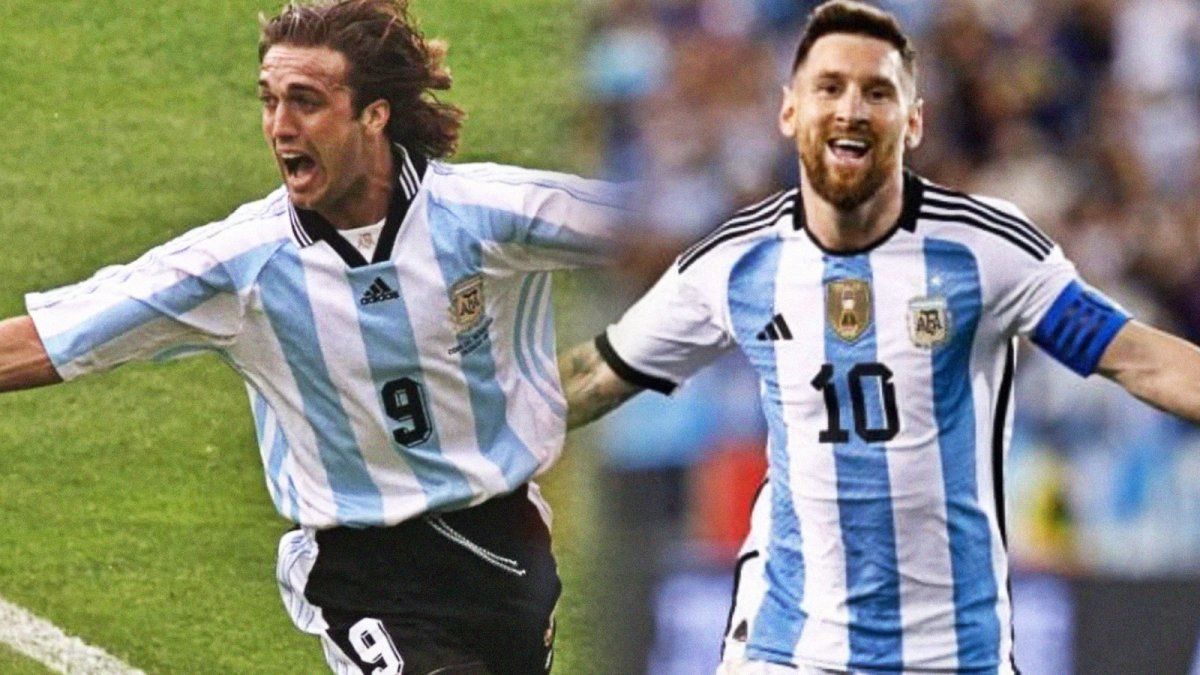 Gabriel Batistuta y el récord que puede quitarle Lionel Messi CieloSport