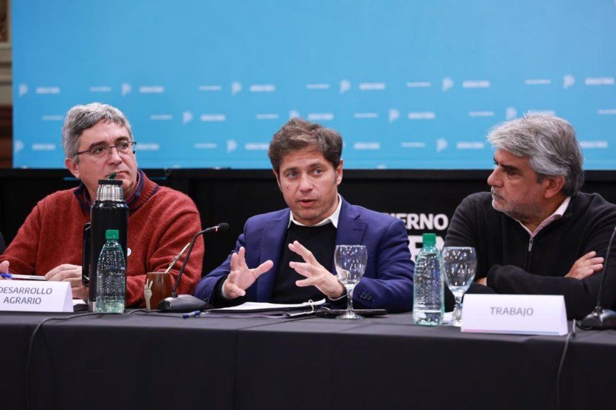 Axel Kicillof presentó el plan para erradicar el trabajo infantil de la