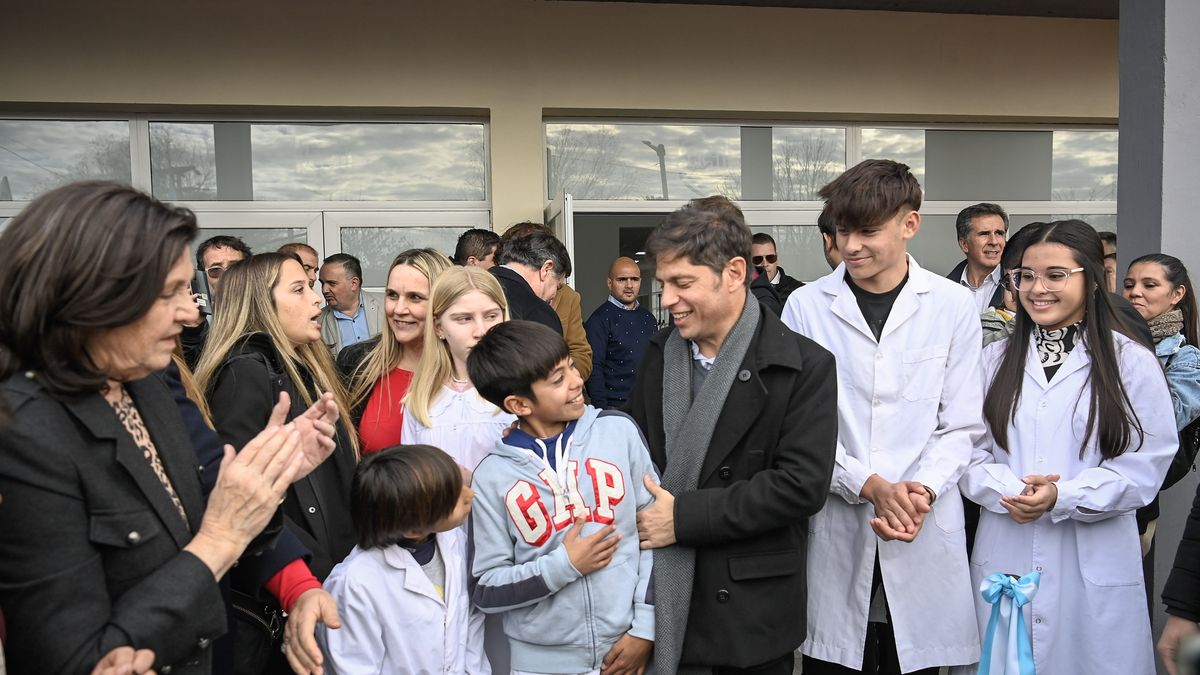 Axel Kicillof Nosotros Vamos A Seguir Construyendo Escuelas Y