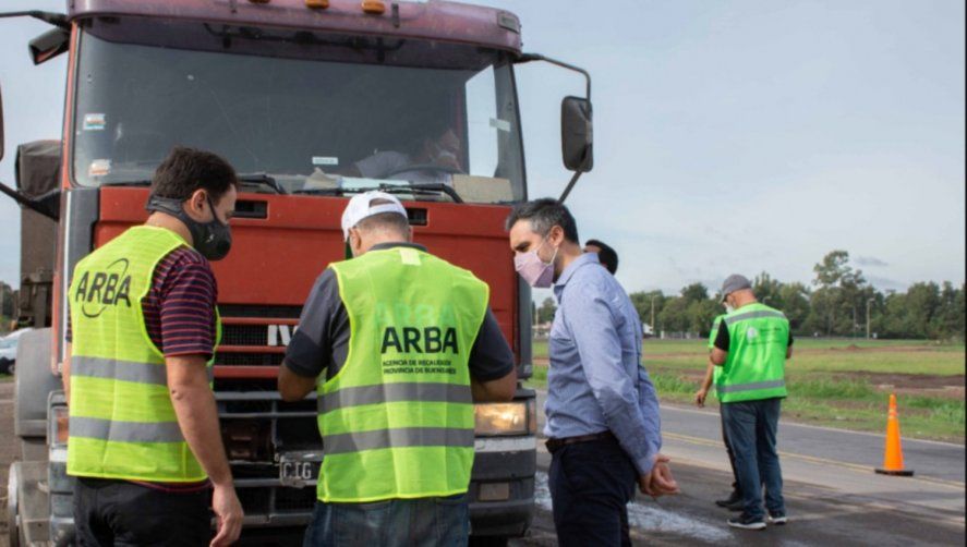 ARBA instaló retenes a transportistas de granos