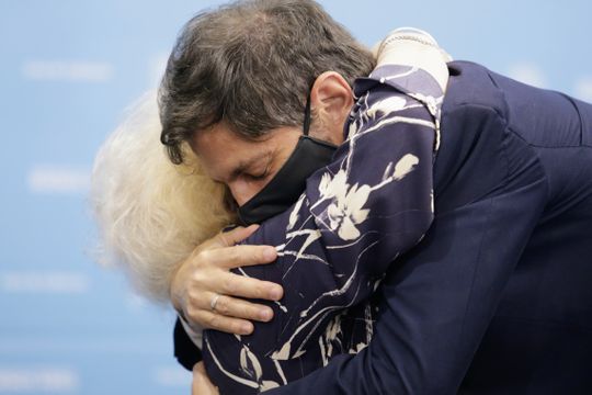 Axel Kicillof encabezó el Encuentro Provincial del Concejo Provincial de Derechos Humanos. 