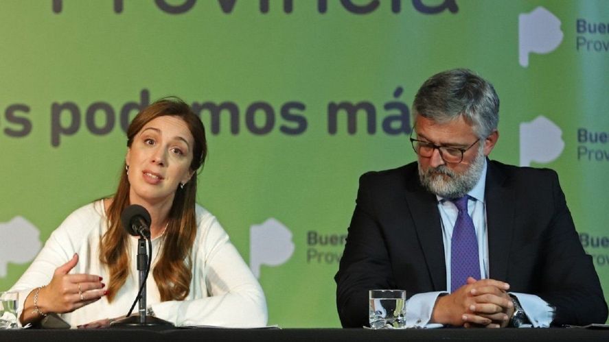 María Eugenia Vidal y Marcelo Villegas