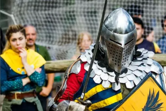 shows de arqueria, combate medieval y musica celta: llega el festival flama de mar del plata