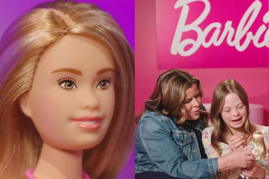 La nueva Barbie con síndrome de down viste los colores de la comunidad.