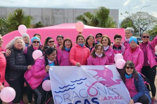 Caravana y lucha contra el cáncer de mama