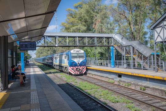 El Tren San Martín funcionará con cronograma especial este fin de semana.