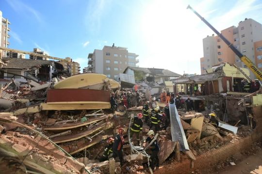 El derrumbe del hotel fue el 29 de octubre pasado