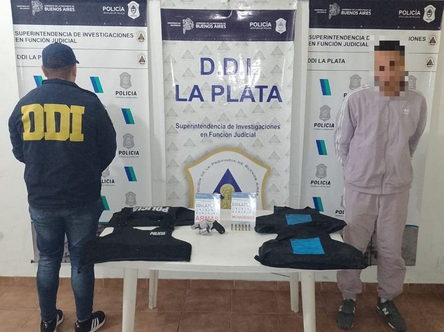 La Plata: cayó un falso policía que con su banda cometía entraderas