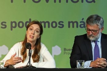 María Eugenia Vidal y Marcelo Villegas, complicados por la mesa judicial.