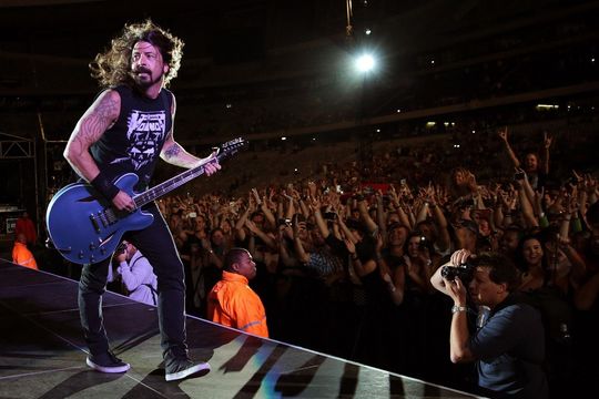 Será la quinta vez que Dave Grolh, líder de Foo Fighters, pise suelo argentino: cuatro veces con su banda y una vez como baterista de Nirvana. 