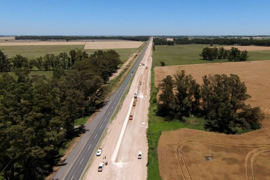 ruta 5: finalmente, el gobierno nacional reactivo un tramo de las obras para el noreste bonaerense