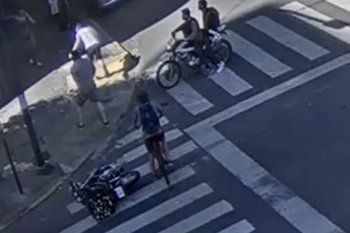 El accidente vial fue el sábado en 7 y 49 de La Plata entre un auto y una moto