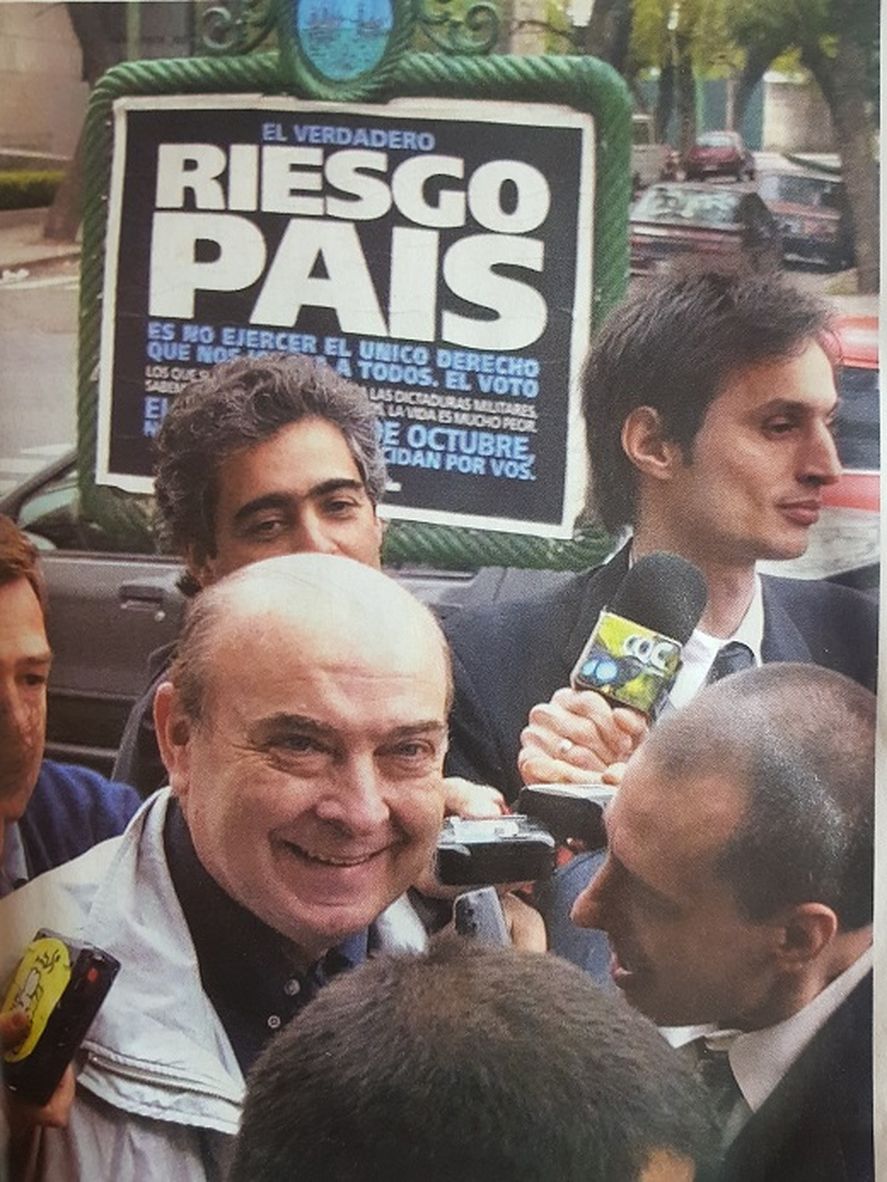 Domingo Cavallo, ministro de Economía. Fuente AP