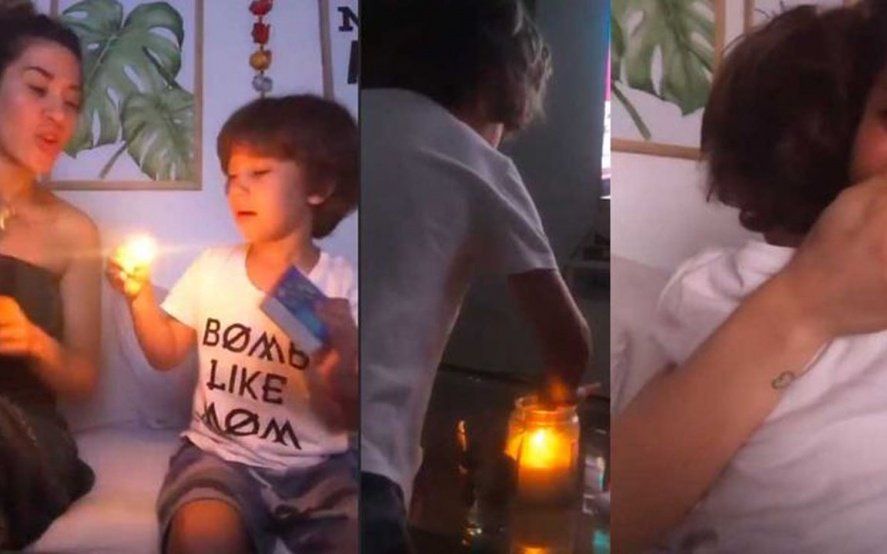 Polémica en las redes: el accidentado juego de Jimena Barón con su hijo Momo