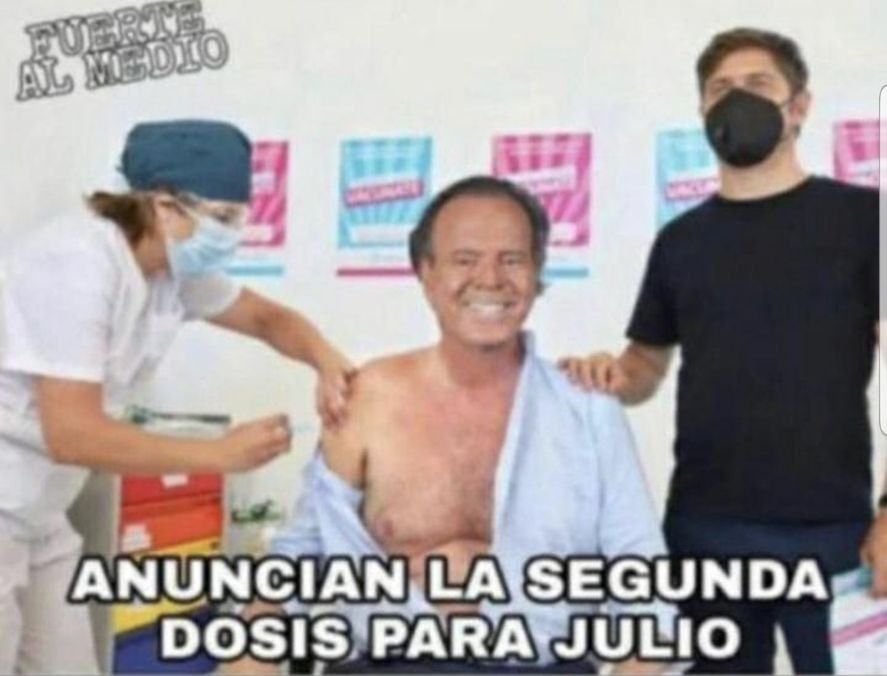 Los memes de Julio Iglesias comenzaron a inundar las redes como cada año, esta vez adaptado a la realidad de la pandemia 