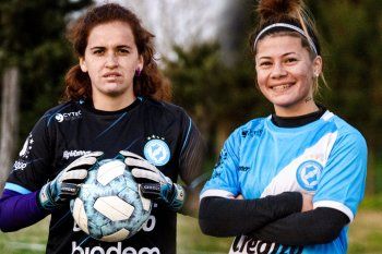 Yaline Casallas Ramos y Rosa Allende, nuevas jugadoras del fútbol femenino de Villa San Carlos.