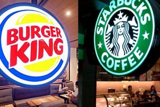 Starbucks y Burger King siguen en Argentina.