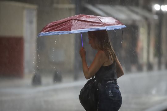 El SMN informó que hoy se esperan precipitaciones en gran parte de la provincia de Buenos Aires. 