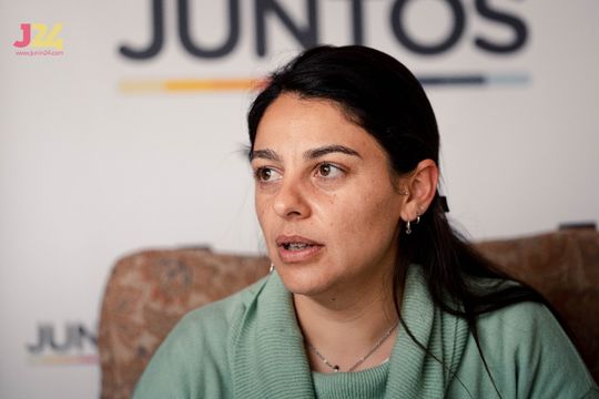La senadora por Junín, Yamila Alonso