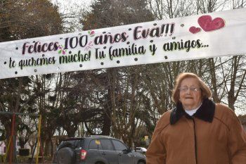 Eva Retondo cumplió 100 años en plena pandemia (Fotos: Facebook Pablo Retondo)
