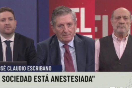 En el pase de programa de Alfredo Leuco y Jonatan Viale, el ex editorialista de La Nación, Claudio Escribano rozó el golpismo y acusó a la sociedad de estar anestesiada 