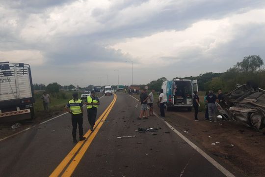 El accidente fatal fue en Chivilcoy: en la ruta 5 al km. 175