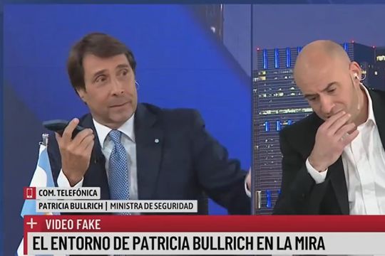 hasta feimann la quiere echar: el papelon de bullrich despues de que gasearan a una nena