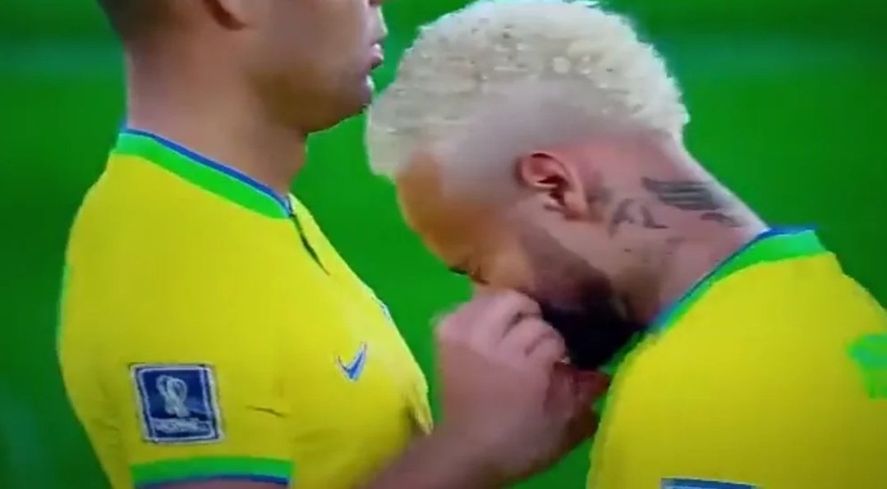 La nariz de Neymar se volvió viral por algo que le acercó Casemiro