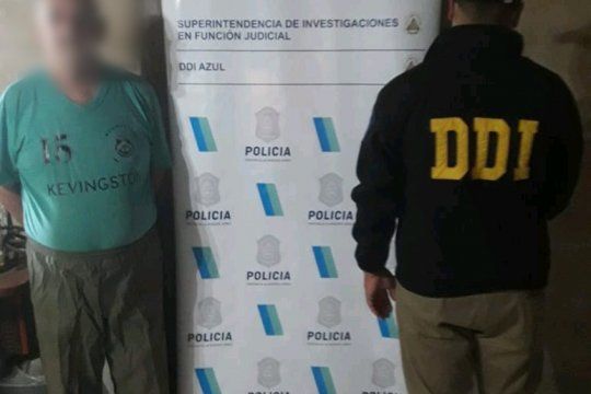 El hombre de 68 años fue detenido en su casa de Tapalqué por la DDI de Azul