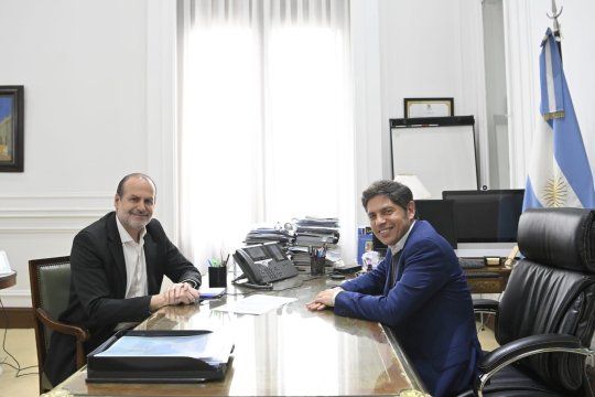 el intendente de bahia blanca visito a kicillof: el tiempo demostrara el trabajo serio que venimos realizando