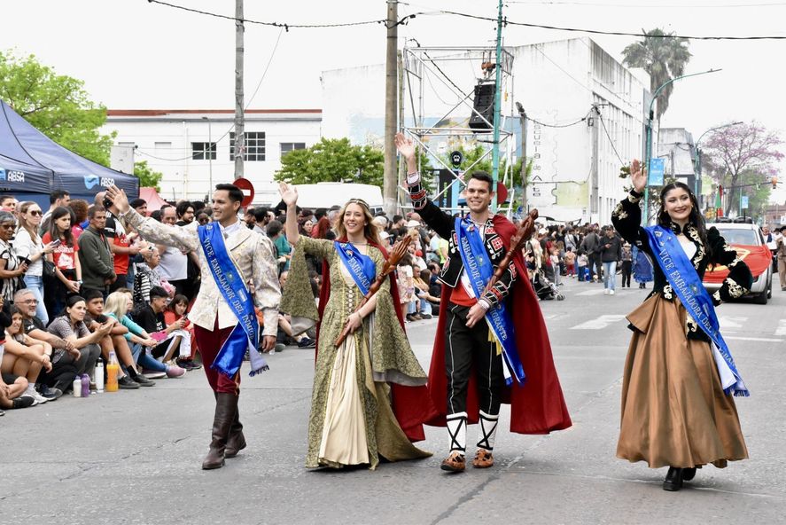 La Fiesta del Inmigrante de Berisso fue uno de los atractivos turísticos del fin de semana largo.