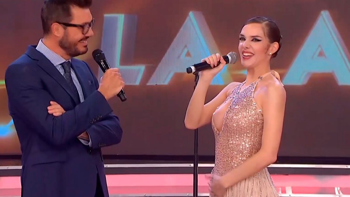 Julieta Nair Calvo anunció que está embarazada en la pista de Showmatch |  Infocielo