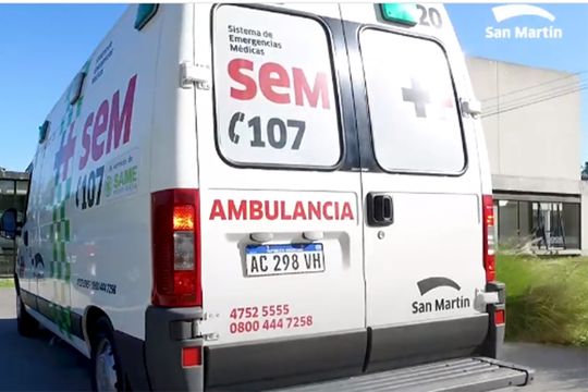 “Piedra libre, señor Intendente”: destapan un “fraude” con ambulancia del SAME en San Martín 