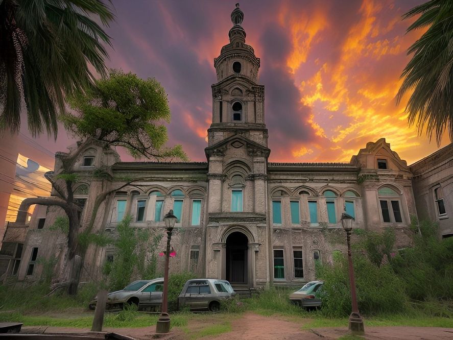 Ciudades bonaerenses abandonadas: así sería Bahía Blanca postapocalíptica.