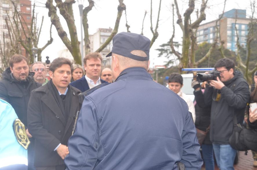 Axel Kicillof inauguró la base de la UTOI en Olavarría