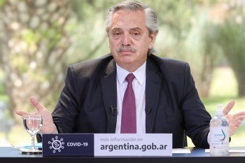 El presidente Alberto Fernández participó de un encuentro virtual con referentes del Frente de Todos.