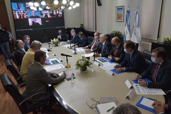 La imagen de la 35° reunión del CFA, la última donde representantes del Gobierno y el campo se sentaron en la misma mesa