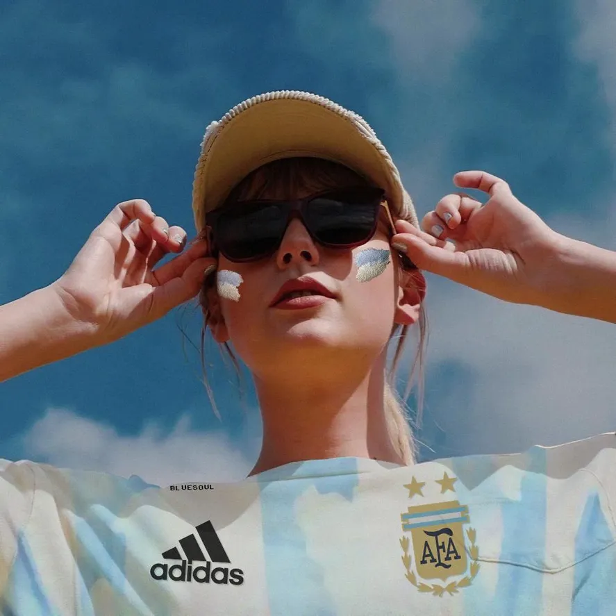 Amor por la Selección Argentina: Las fanáticas de Taylor Swift unieron dos pasiones.