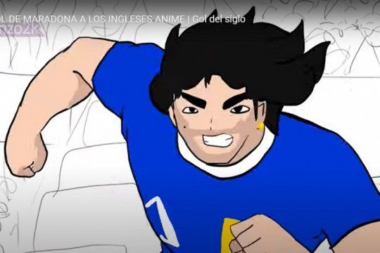 redencion, heroismo, dolor y epica: la historia del gol de maradona a los ingleses en version anime