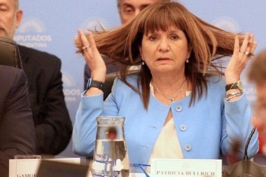 Patricia Bullrich dijo que el talco siempre se confunde con la cocaína.