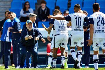 Diego fue feliz dirigiendo a Gimnasia.