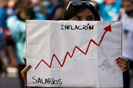 Los salarios pierden casi 5 puntos contra la inflación