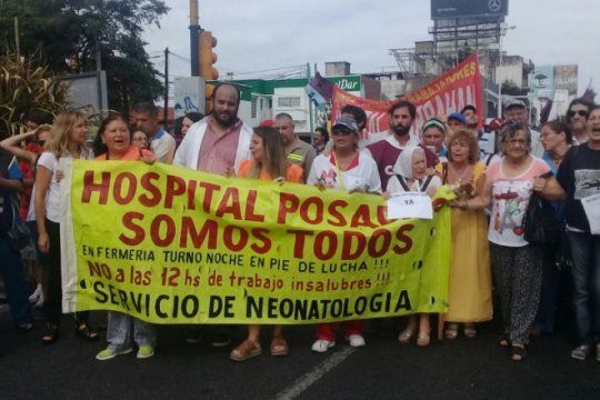 hospital posadas: medicos van al paro y marcharan hacia el ministerio de salud
