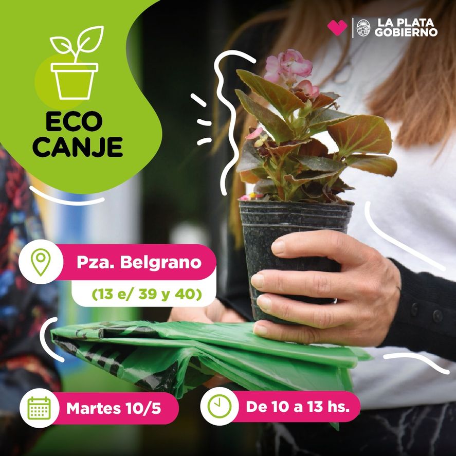 Este martes se realizar&aacute; una nueva jornada de Eco Canje en La Plata, en el marco del Mes del Reciclaje. Conoc&eacute; cu&aacute;les son los residuos reciclables que se pueden acercar.