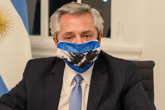 El presidente Alberto Fernández defendió la soberanía Argentina
