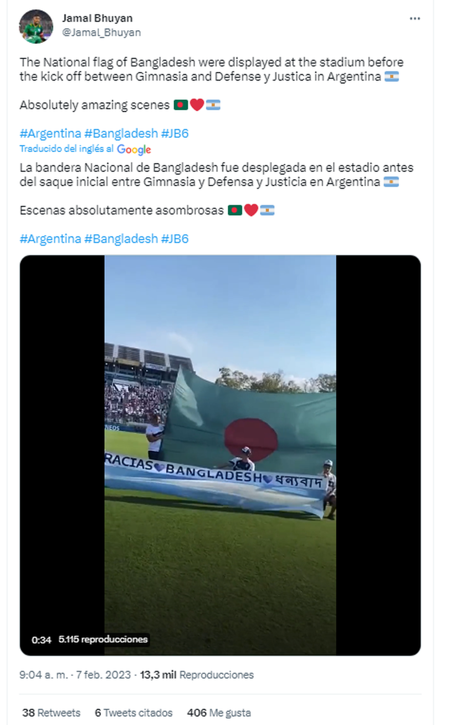Um clube da terceirona argentina contratou o capitão da seleção de  Bangladesh e promete enlouquecer ainda mais os torcedores bengalis