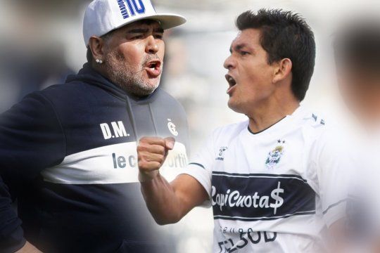 El Pulga Rodríguez eligió a Gimnasia en homenaje a Maradona.