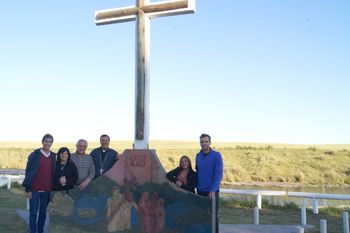 Vía Crucis Ribereño en Necochea: una procesión de casi 10 km bordeando el Río Quequén