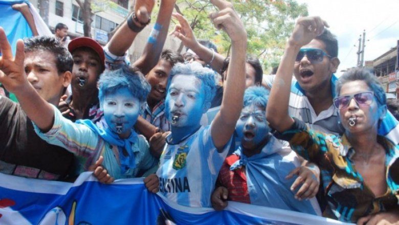 Furor por Argentina en Bangladesh: “La pasión nace a partir de las mujeres con Maradona joven”